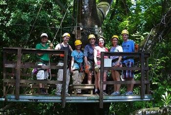 Zip line tour-Flight of the Toucan, South Pacific, Costa Rica photo